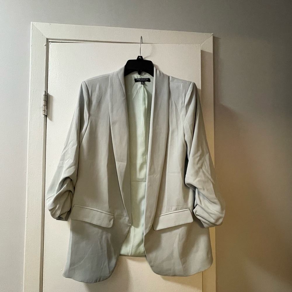 Light Blue Blazer - Size L